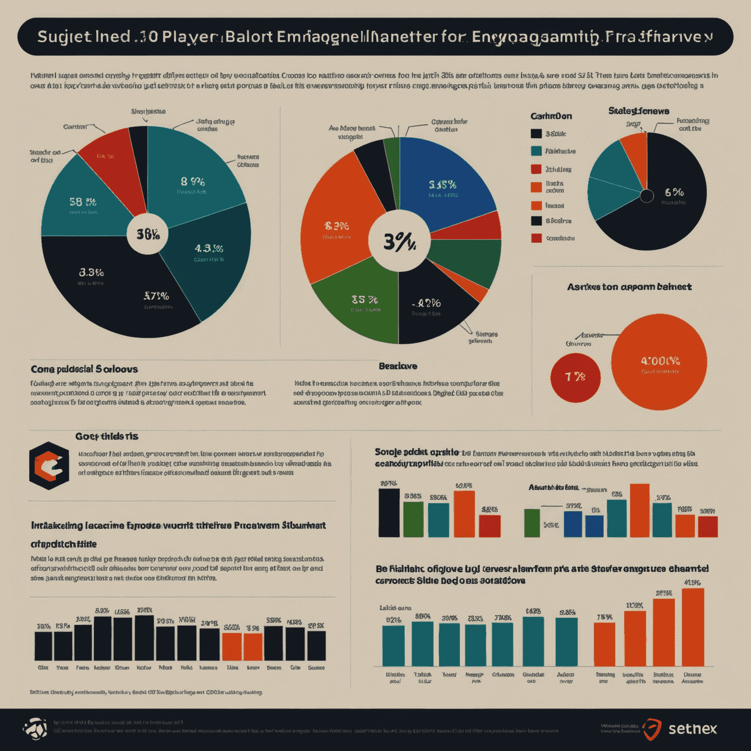 Infographic showing statistics of increased player engagement and revenue for cross-platform games compared to single-platform titles